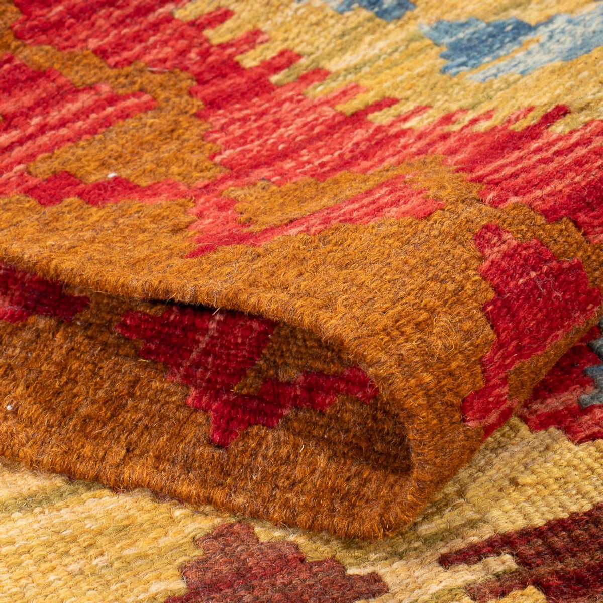 Kelim Rug - Splash - 155 x 102 cm - multicolored