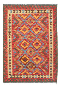 Kelim Rug - Splash - 152 x 112 cm - multicolored