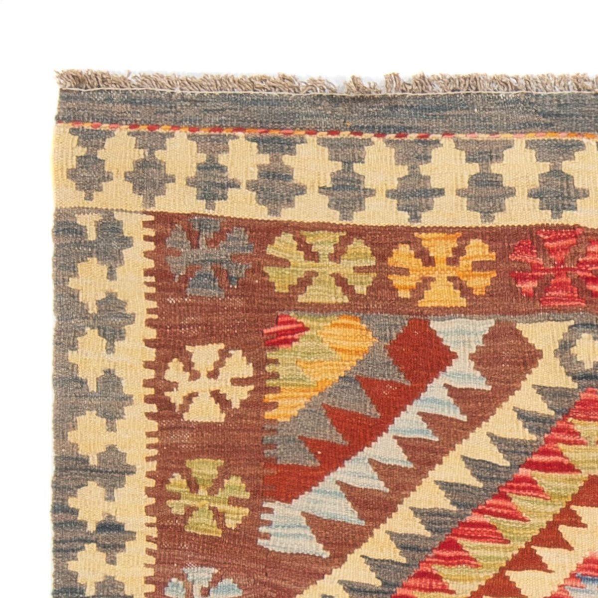 Kelim Rug - Splash - 152 x 100 cm - multicolored