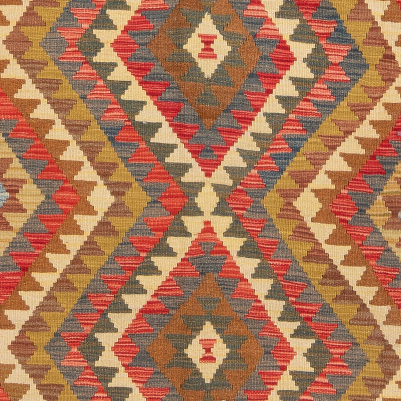 Kelim Rug - Splash - 198 x 148 cm - multicolored