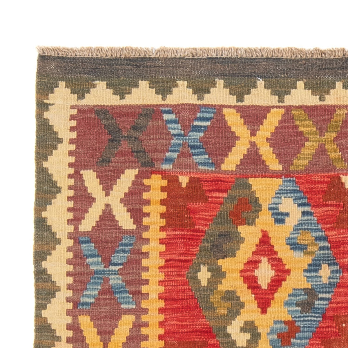 Kelim Rug - Splash - 152 x 100 cm - multicolored