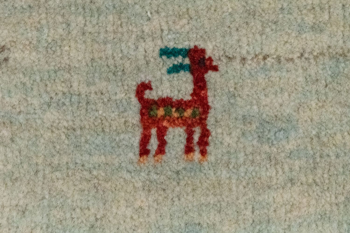 Gabbeh Rug - Perser - 60 x 40 cm - multicolored