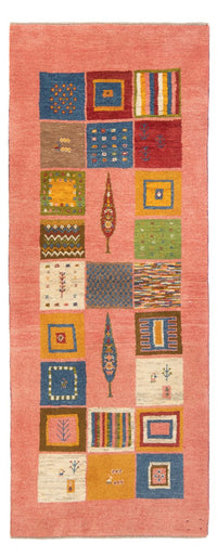 Runner Gabbeh Rug - Perser - 198 x 83 cm - multicolored