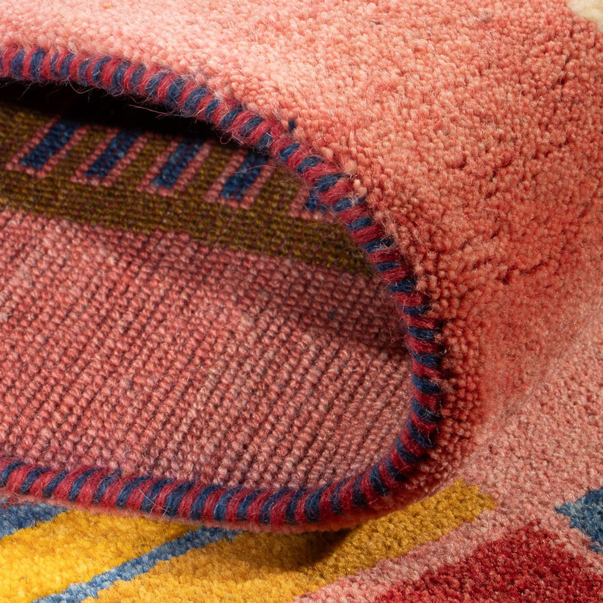 Runner Gabbeh Rug - Perser - 198 x 83 cm - multicolored