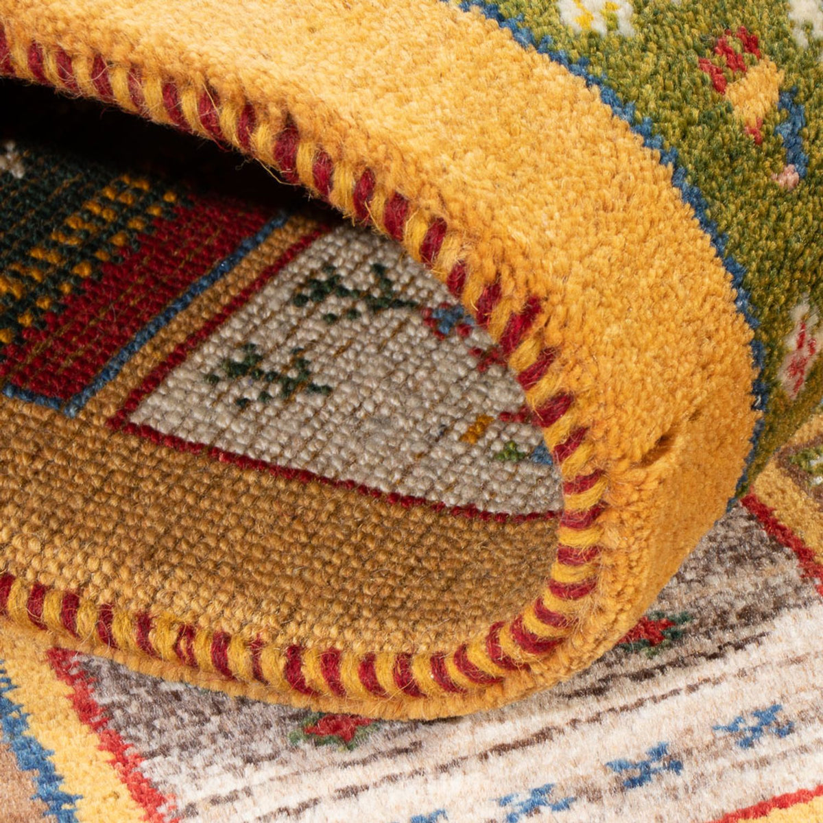 Runner Gabbeh Rug - Perser - 193 x 80 cm - multicolored