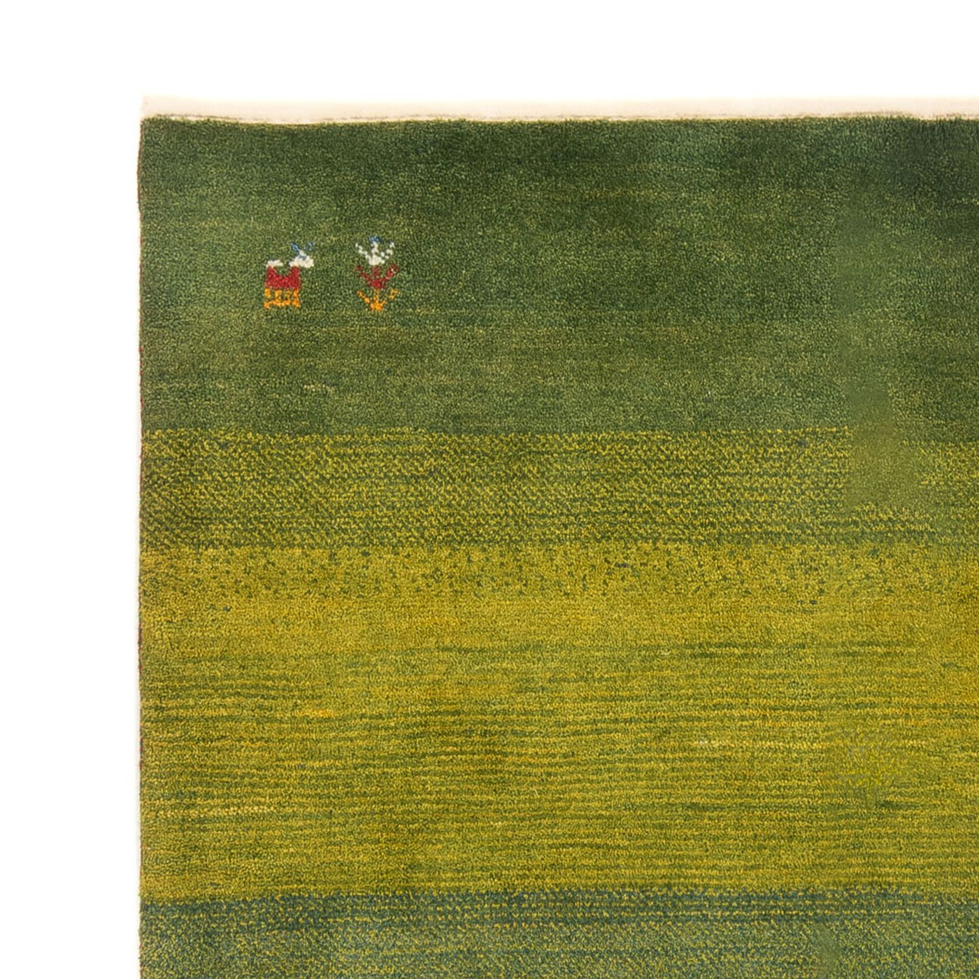 Persian Gabbeh Rug 204x152cm - Perserteppich Wollteppich