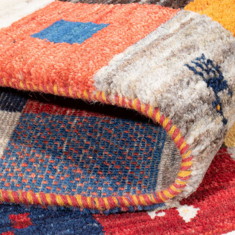 Gabbeh Rug - Perser - 201 x 157 cm - multicolored