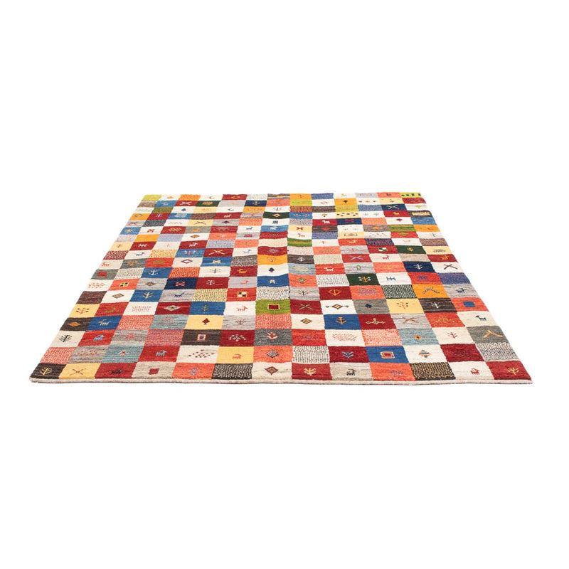 Gabbeh Rug - Perser - 201 x 157 cm - multicolored