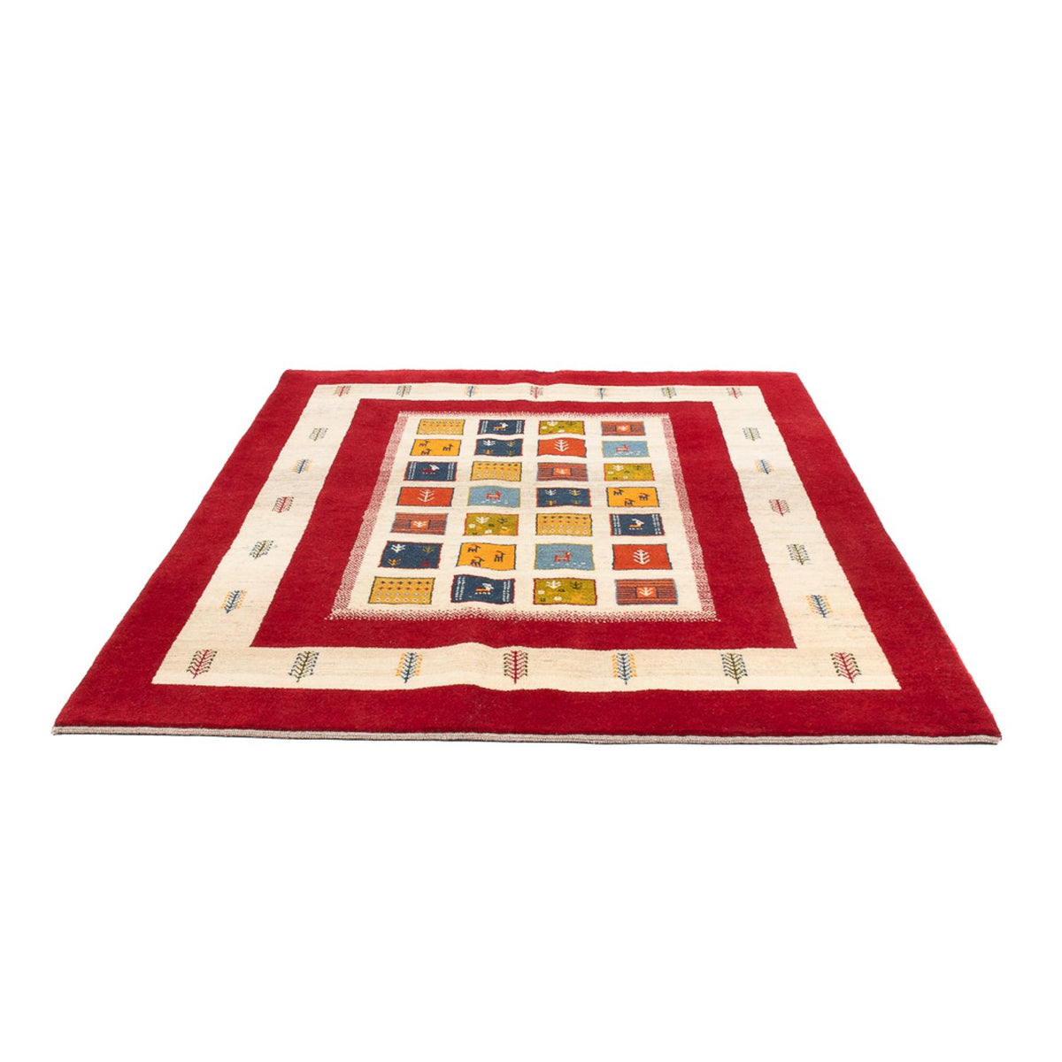 Gabbeh Rug - Perser - 204 x 157 cm - multicolored