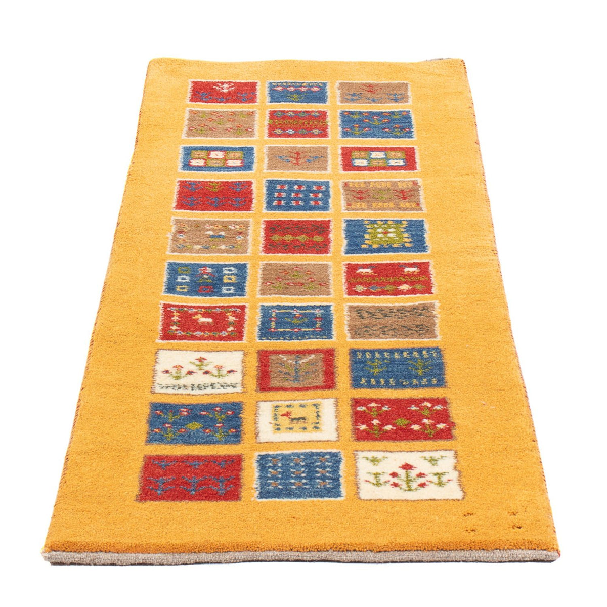 Runner Gabbeh Rug - Perser - 148 x 54 cm - multicolored