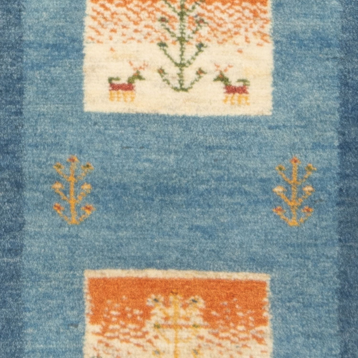 Runner Gabbeh Rug - Perser - 148 x 50 cm - multicolored