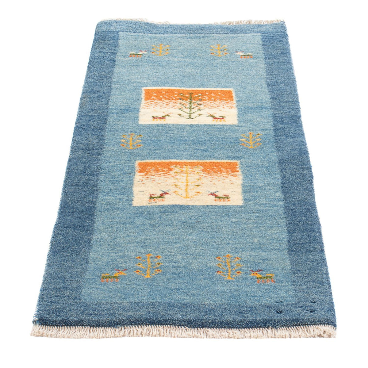 Runner Gabbeh Rug - Perser - 148 x 50 cm - multicolored