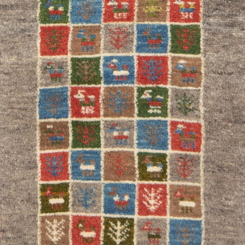 Runner Gabbeh Rug - Perser - 150 x 51 cm - multicolored