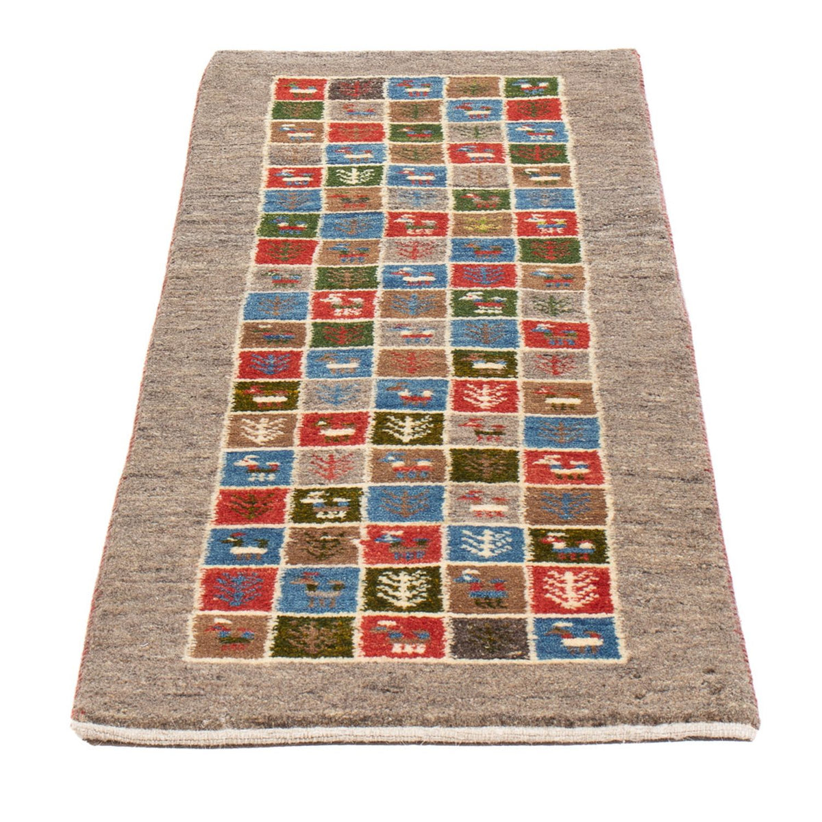 Runner Gabbeh Rug - Perser - 150 x 51 cm - multicolored