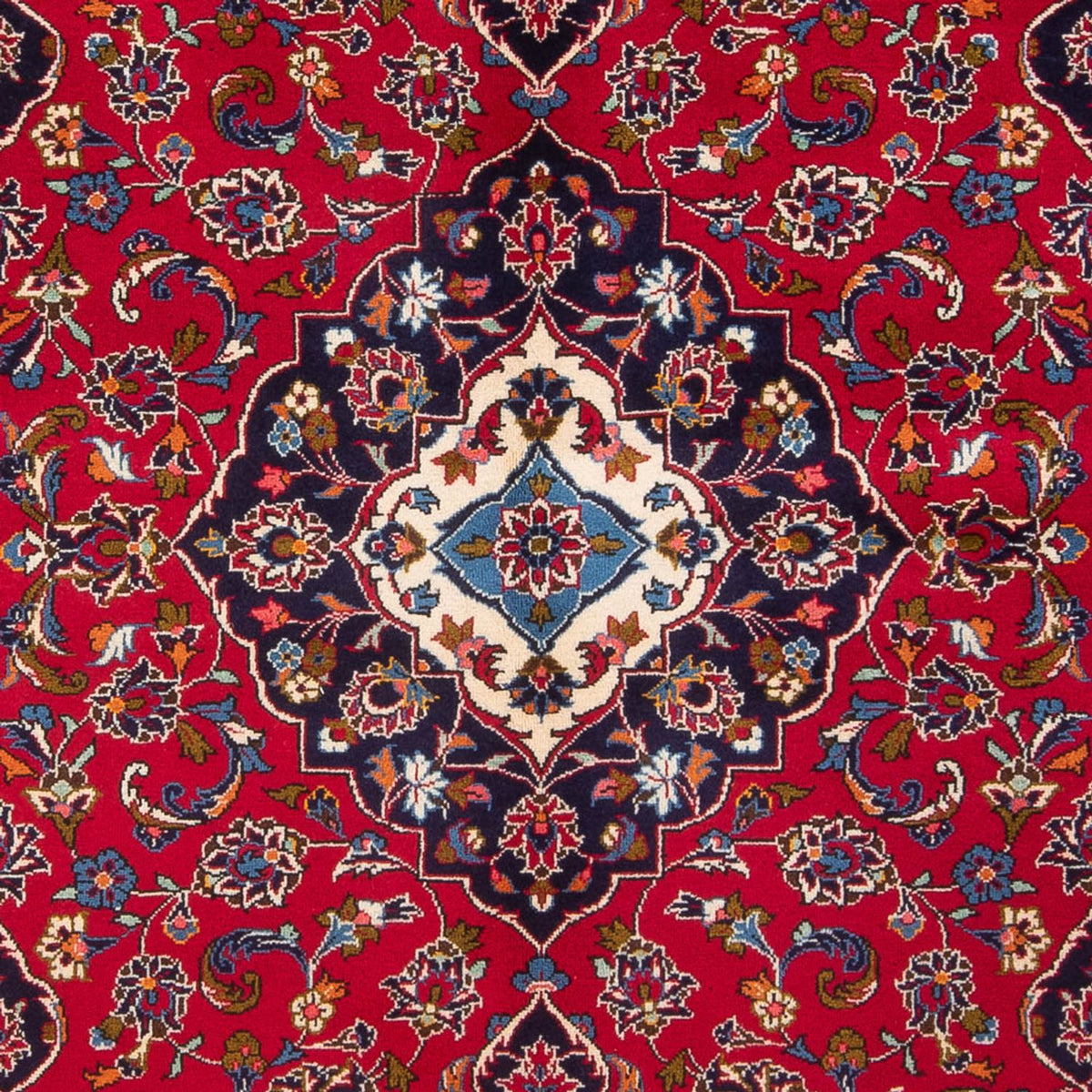 Perser Rug - Keshan - 250 x 152 cm - red