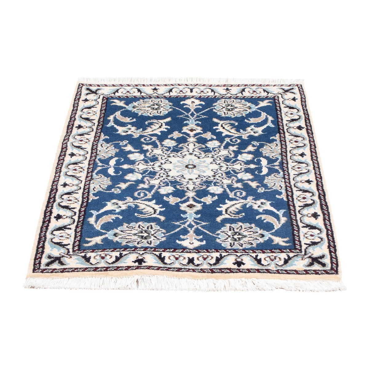 Perser Rug - Nain - 88 x 59 cm - blue