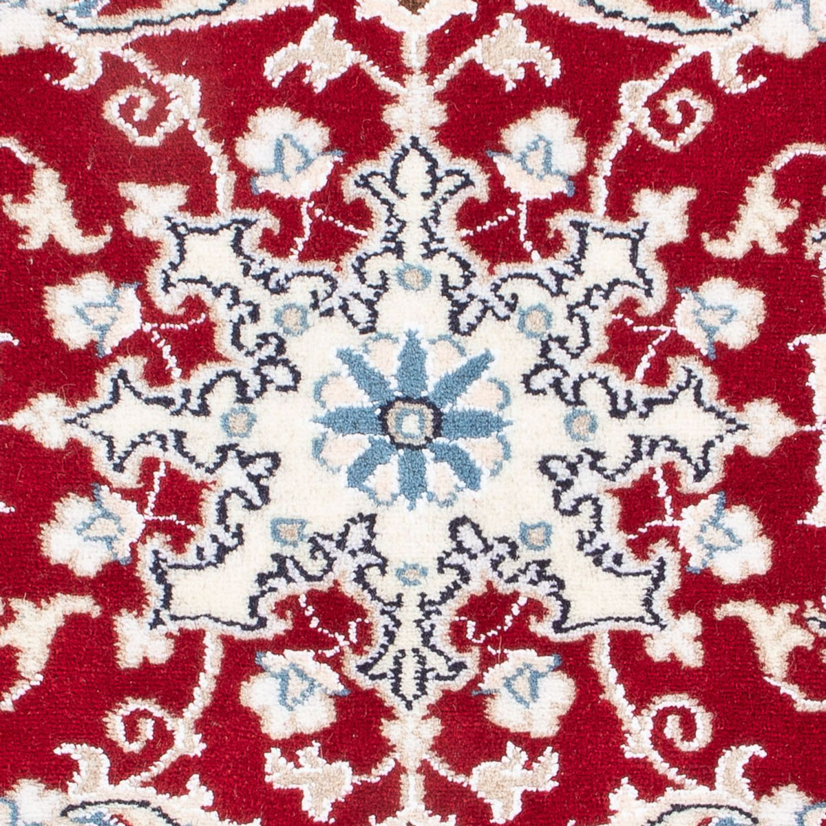 Perser Rug - Nain - 87 x 59 cm - red