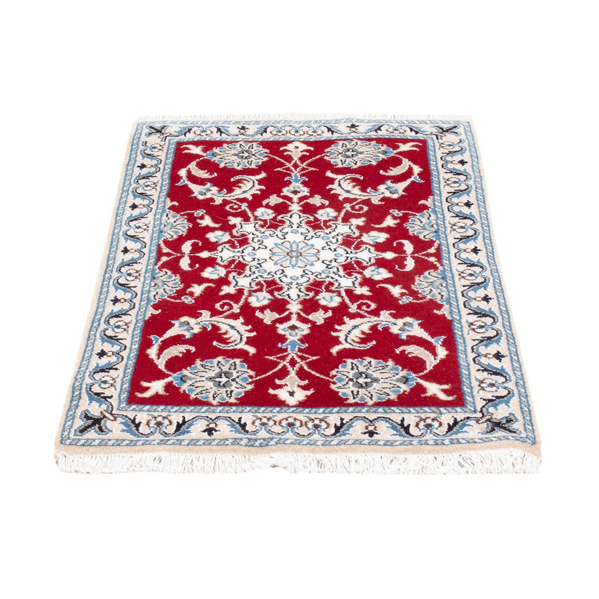 Perser Rug - Nain - 94 x 60 cm - red