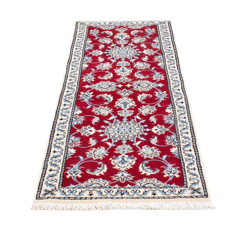 Runner Perser Rug - Nain - 195 x 58 cm - red