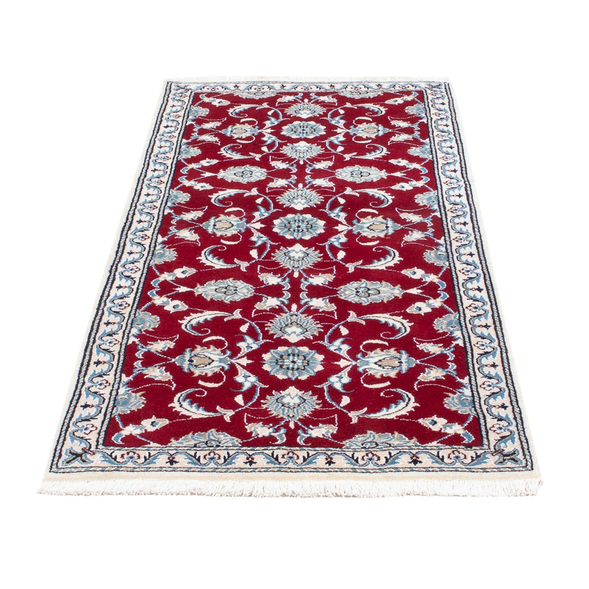 Runner Perser Rug - Nain - 189 x 78 cm - red