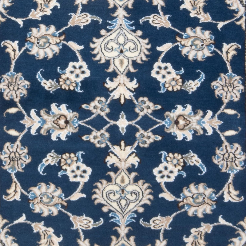 Runner Perser Rug - Nain - 200 x 79 cm - sea blue