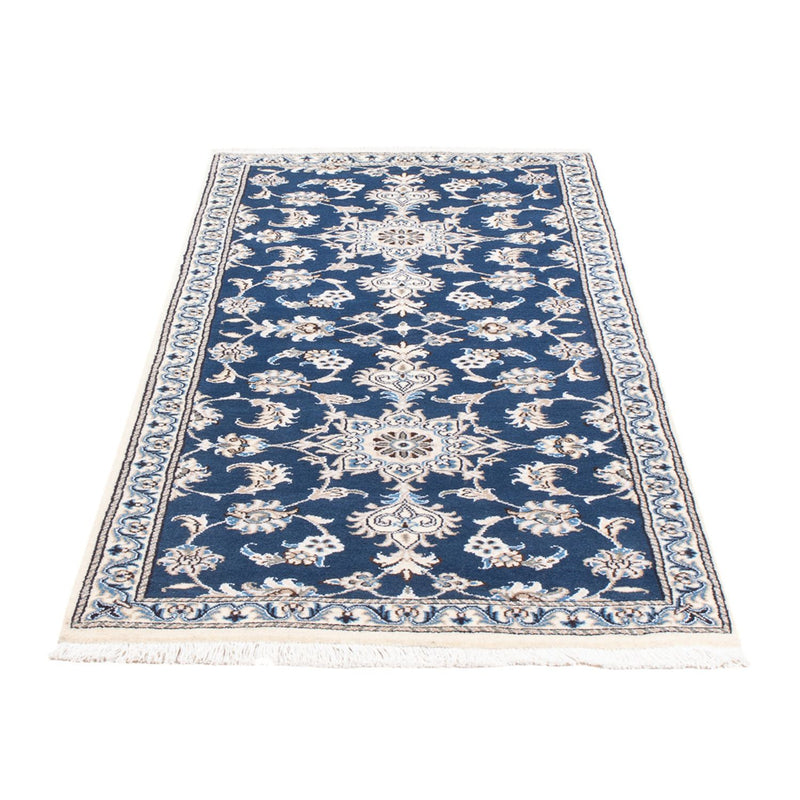 Runner Perser Rug - Nain - 200 x 79 cm - sea blue