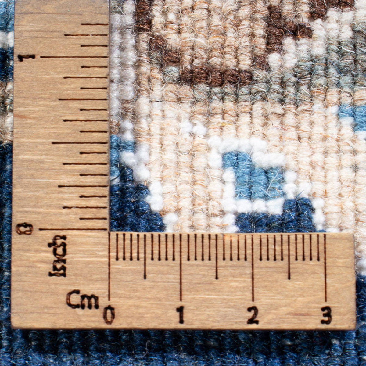 Runner Perser Rug - Nain - 200 x 79 cm - sea blue