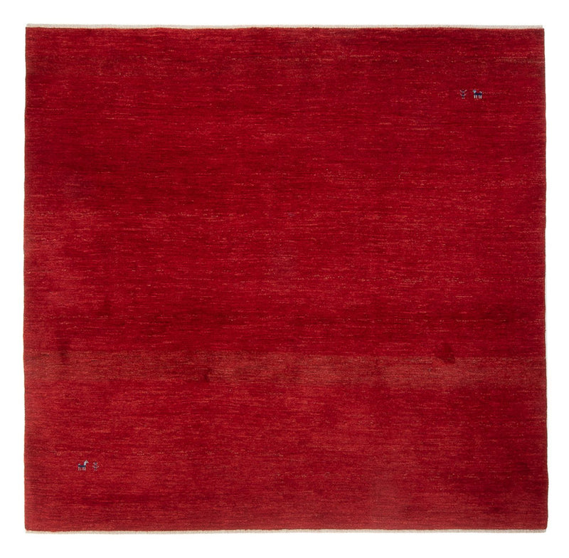 Gabbeh Rug - Perser square  - 216 x 207 cm - red