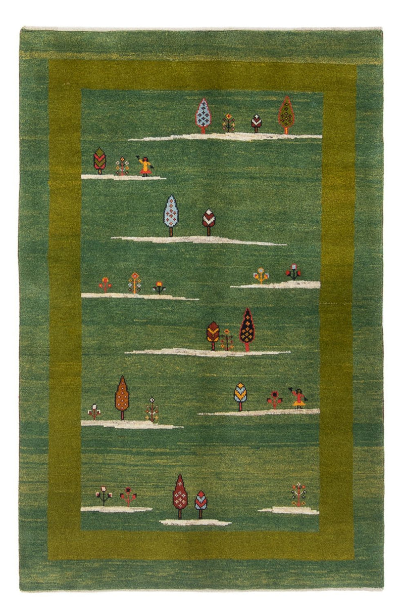 Gabbeh Rug - Perser - 183 x 120 cm - green