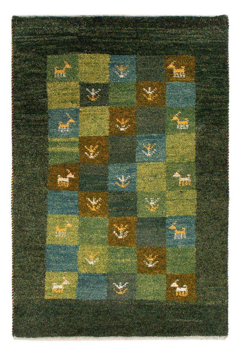 Gabbeh Rug - Perser - 87 x 61 cm - green