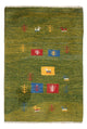 Gabbeh Persian Rug 85x55cm - Perserteppich Wollteppich