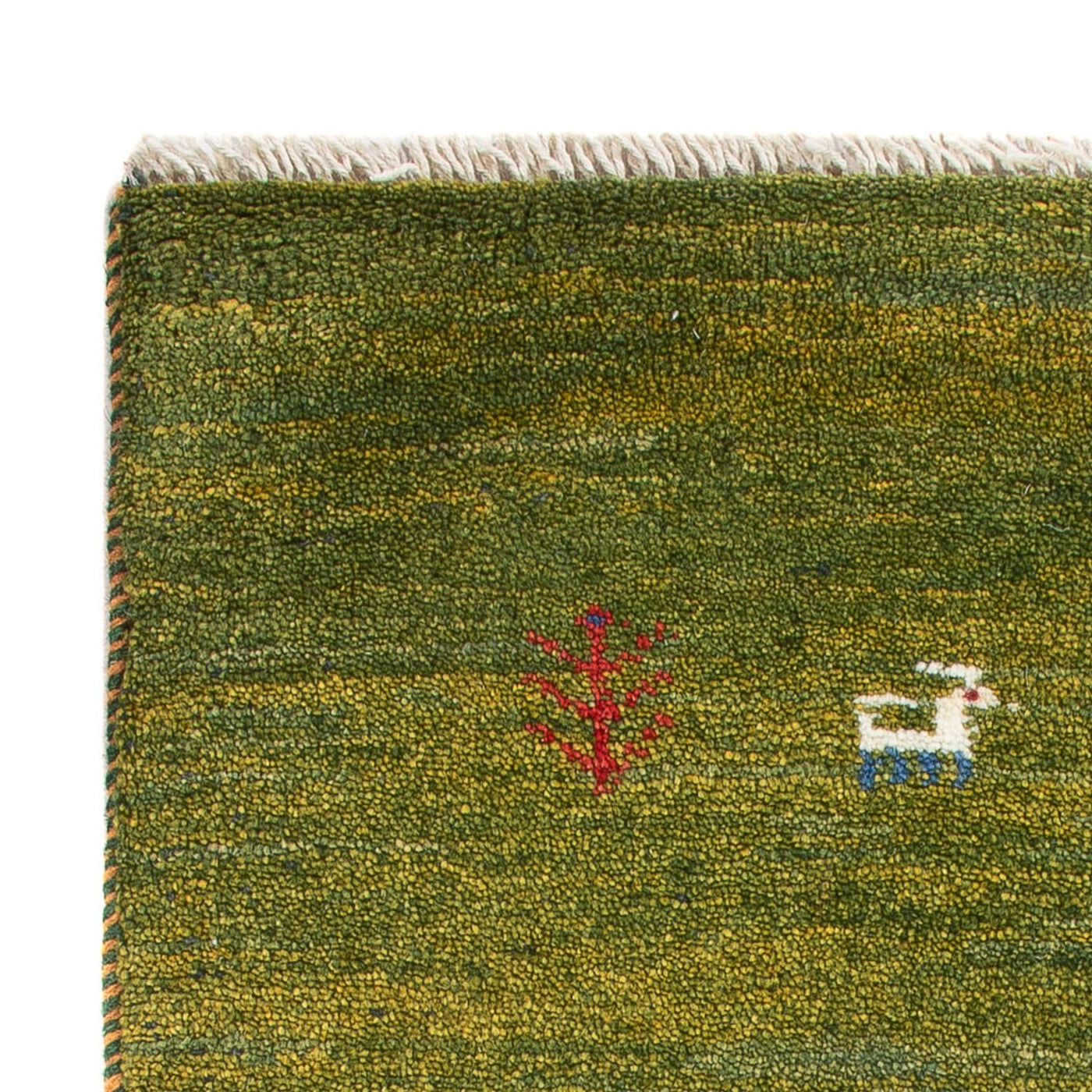 Gabbeh Persian Rug 85x55cm - Perserteppich Wollteppich