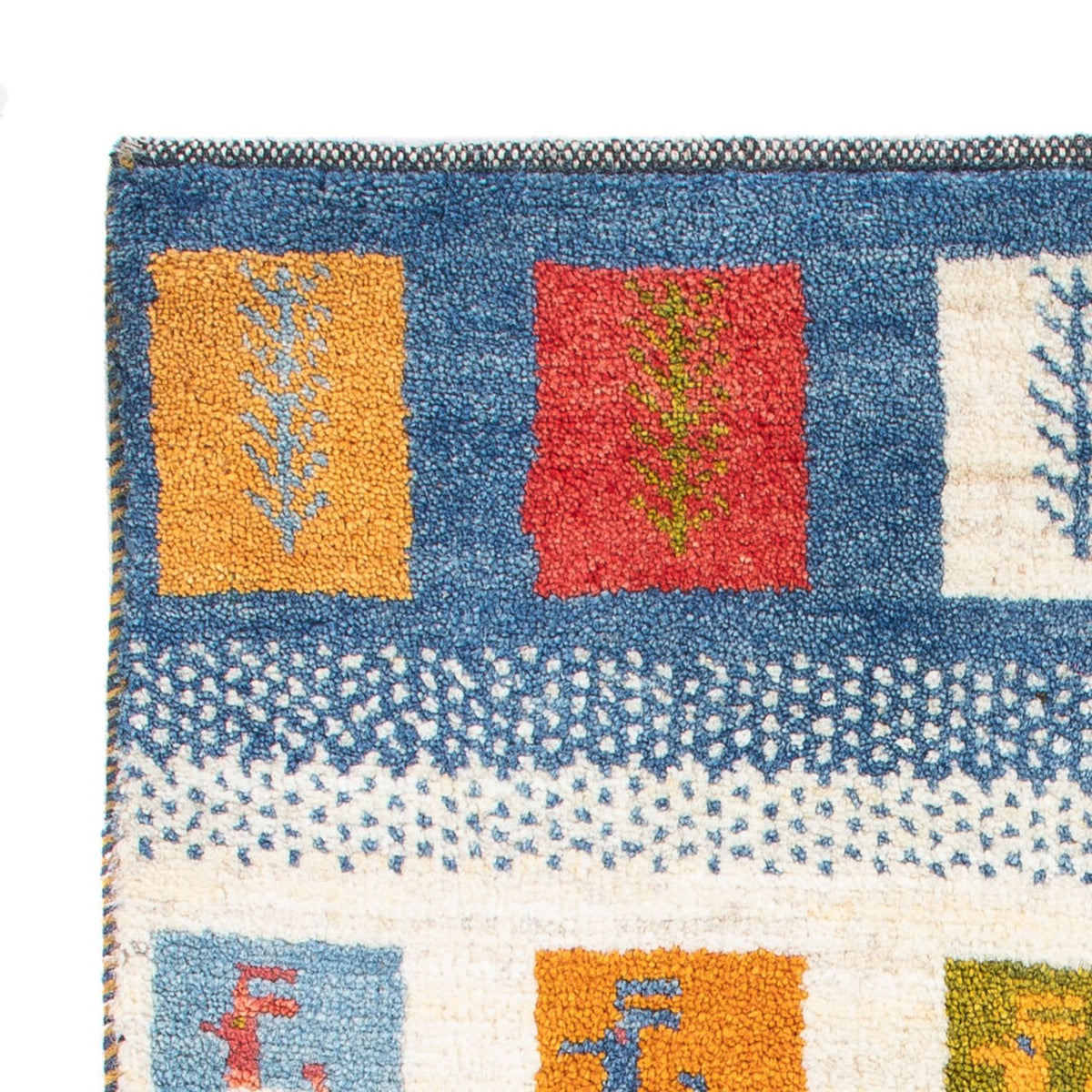 Persian Gabbeh Rug 60x90cm - Perserteppich Wollteppich