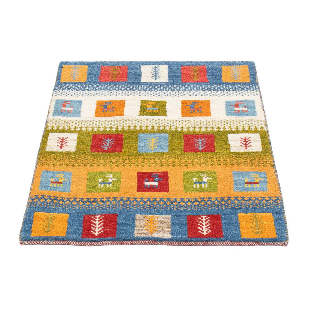 Gabbeh Rug - Perser - 90 x 60 cm - multicolored