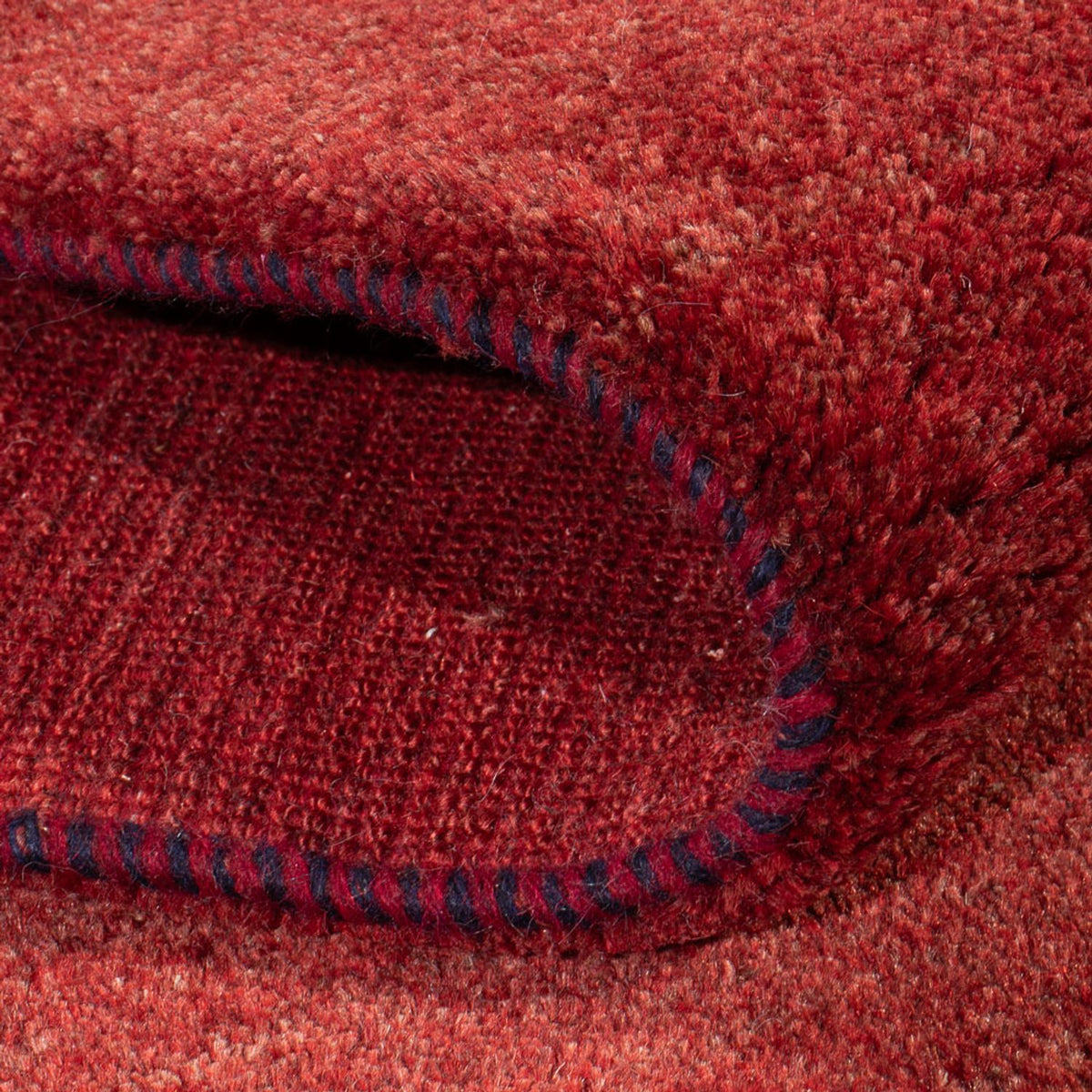 Runner Gabbeh Rug - Perser - 197 x 82 cm - dark red