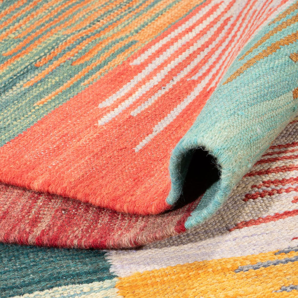 Kelim Rug - Trendy - 240 x 163 cm - multicolored