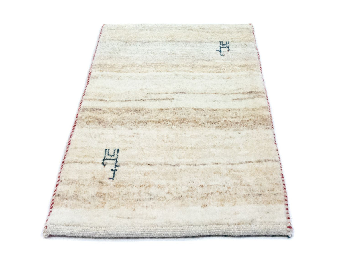 Gabbeh Rug - Perser - 60 x 40 cm - beige