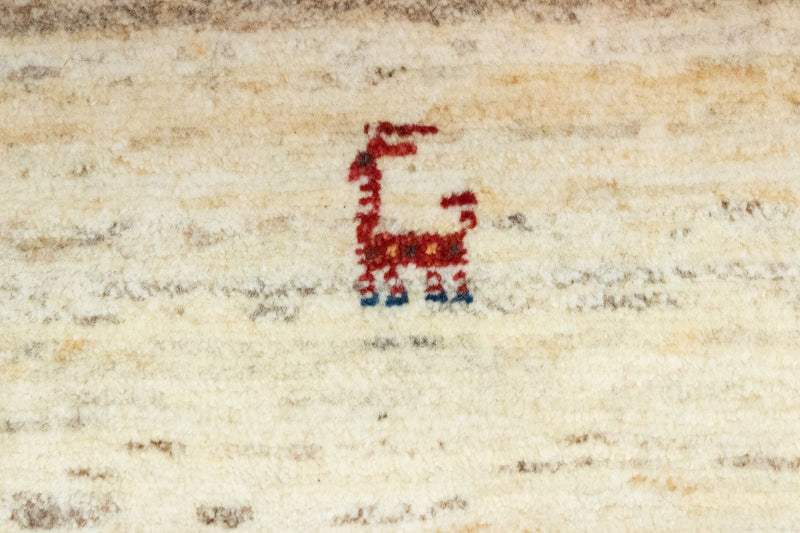 Gabbeh Rug - Perser - 60 x 40 cm - beige