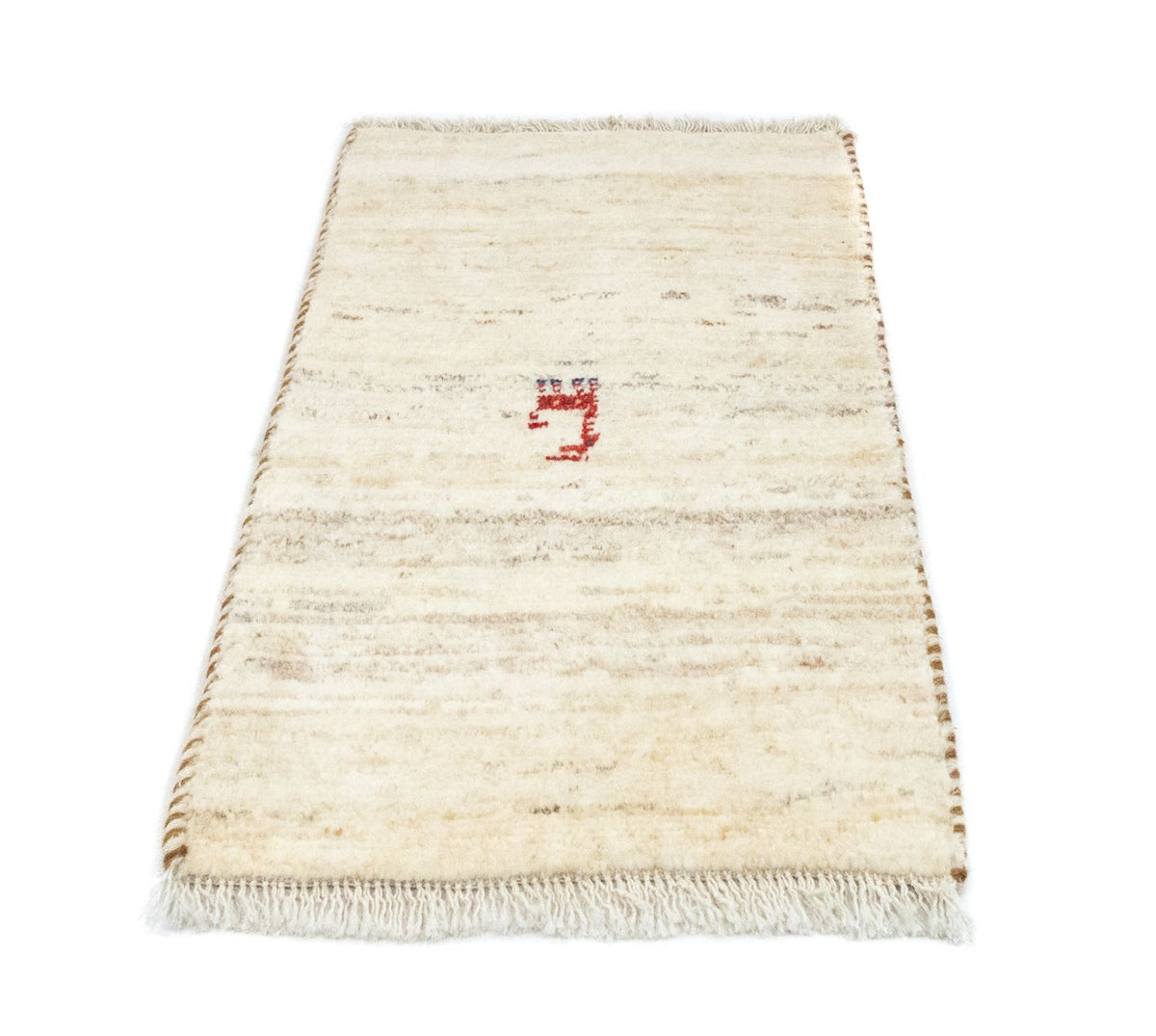 Gabbeh Rug - Perser - 60 x 40 cm - beige