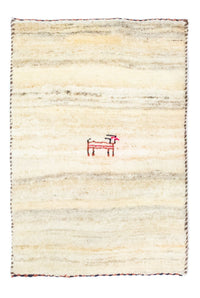 Gabbeh Rug - Perser - 60 x 40 cm - beige