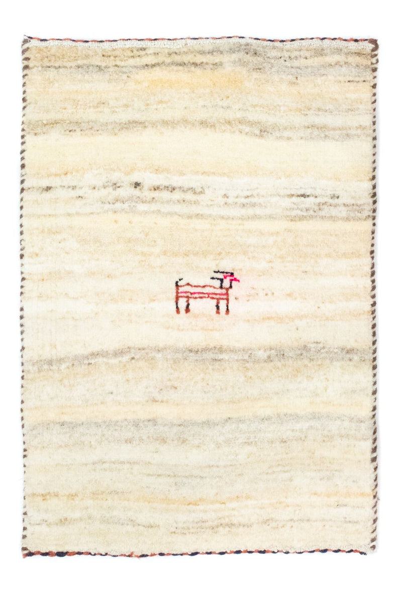 Gabbeh Rug - Perser - 60 x 40 cm - beige