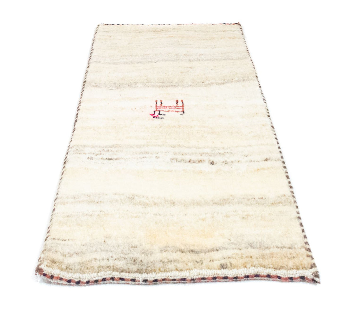 Gabbeh Rug - Perser - 60 x 40 cm - beige