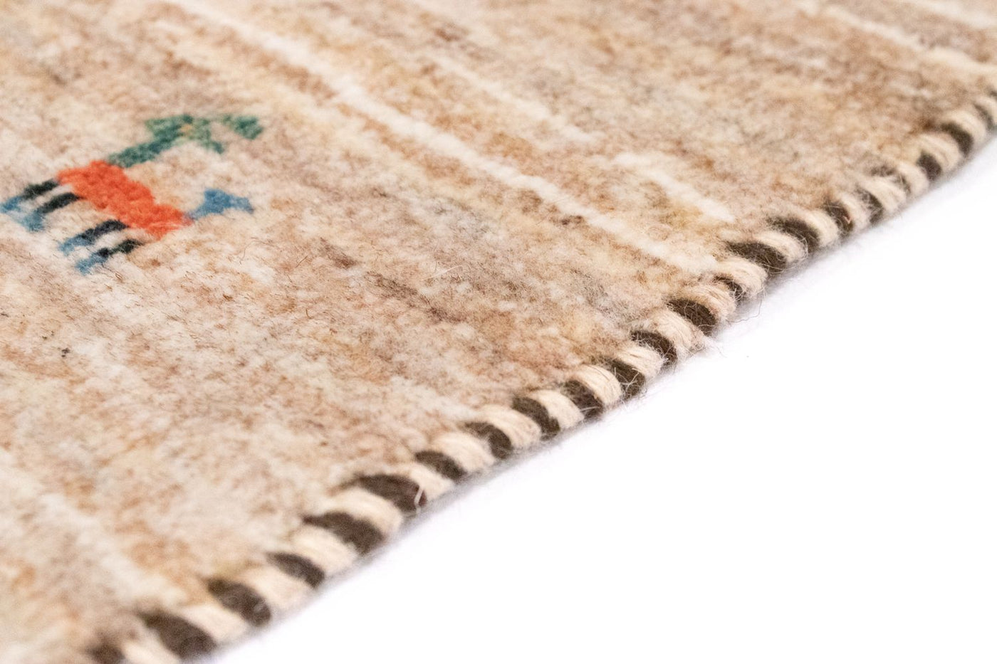 Persian Gabbeh Rug 60x40cm - Perserteppich Wollteppich