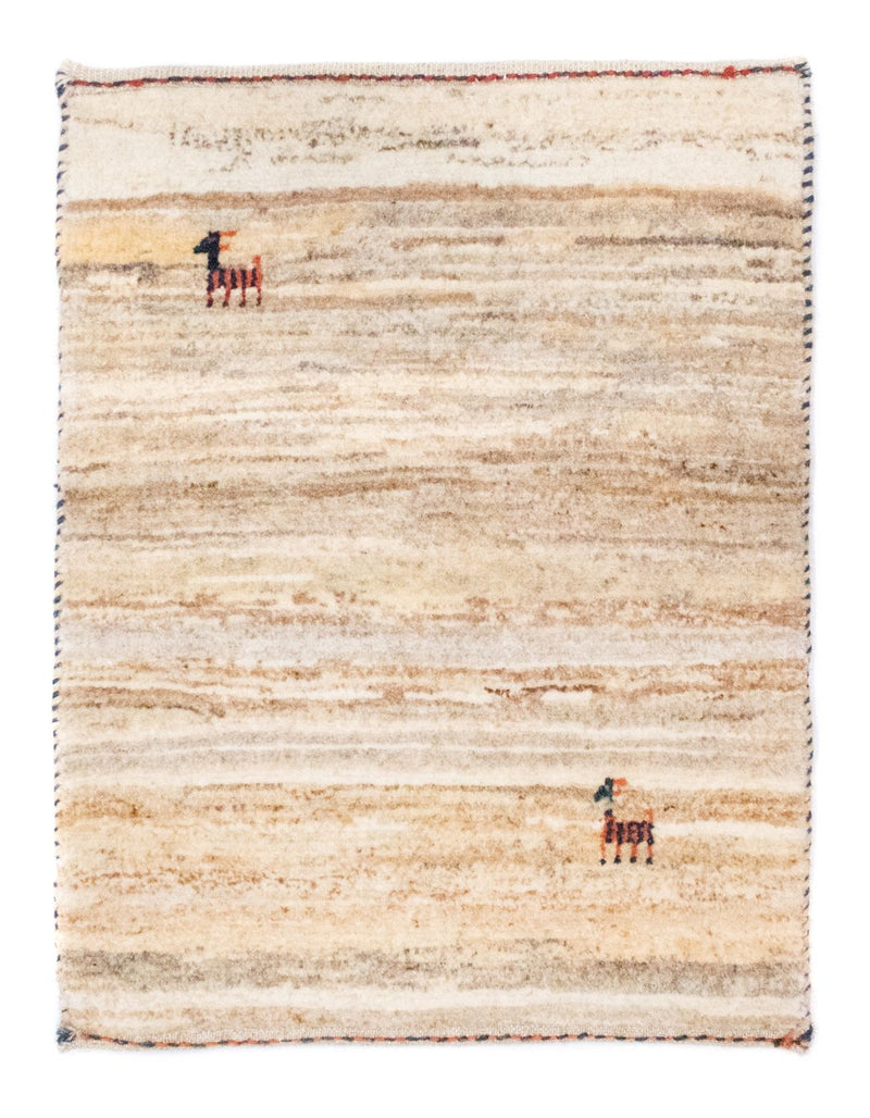 Gabbeh Rug - Perser - 60 x 40 cm - beige