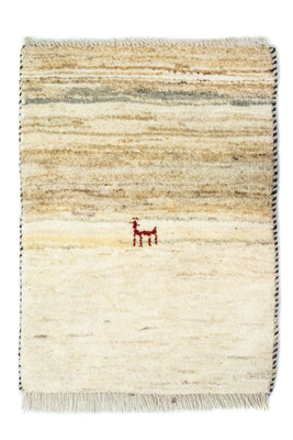 Gabbeh Rug - Perser - 60 x 40 cm - beige