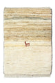 Persian Gabbeh Rug 60x40cm - Perserteppich Wollteppich