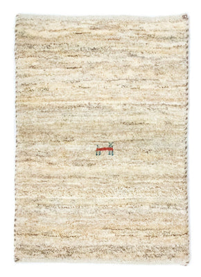 Gabbeh Rug - Perser - 60 x 40 cm - beige
