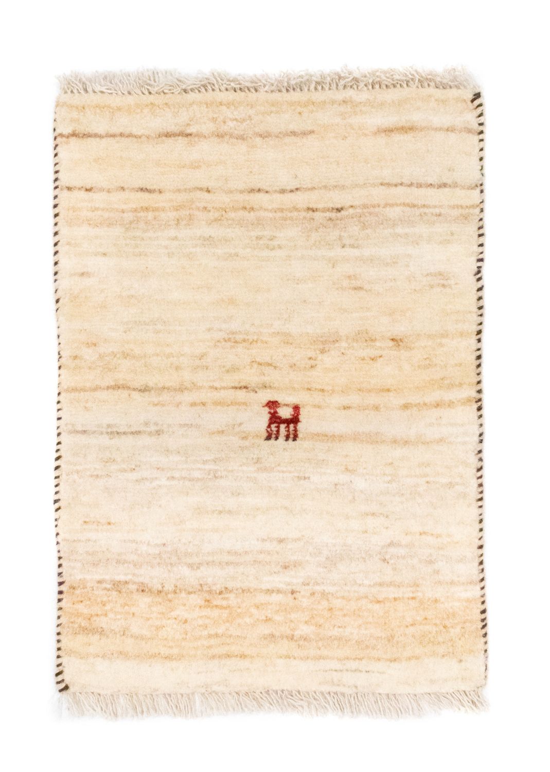 Gabbeh Rug - Perser - 60 x 40 cm - beige