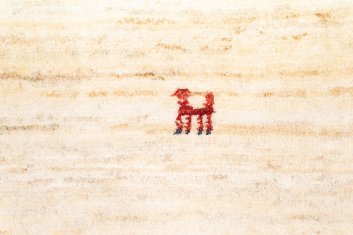 Gabbeh Rug - Perser - 60 x 40 cm - beige