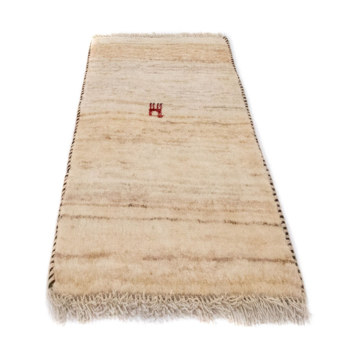 Gabbeh Rug - Perser - 60 x 40 cm - beige